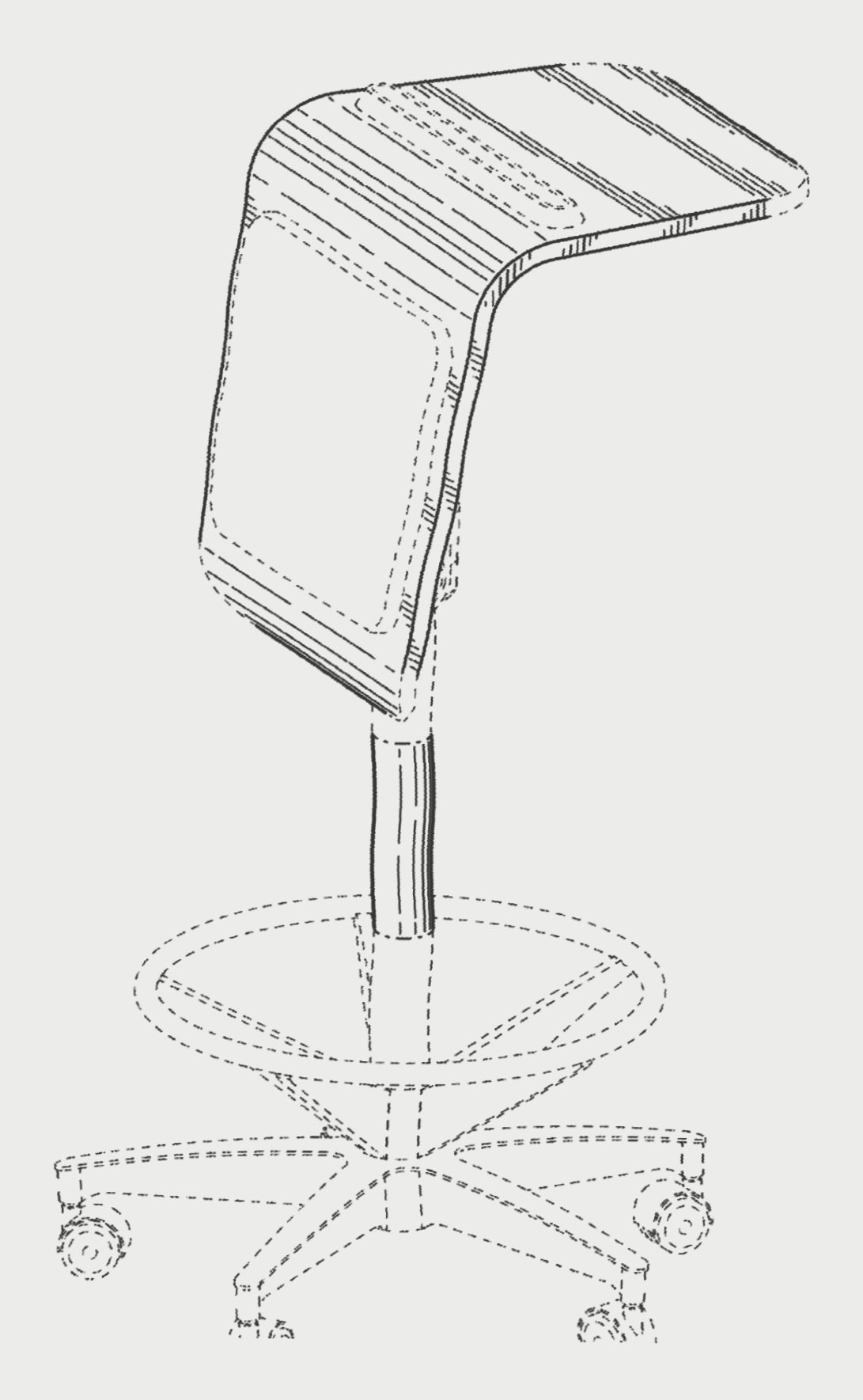 InMovement active stool concept drawing