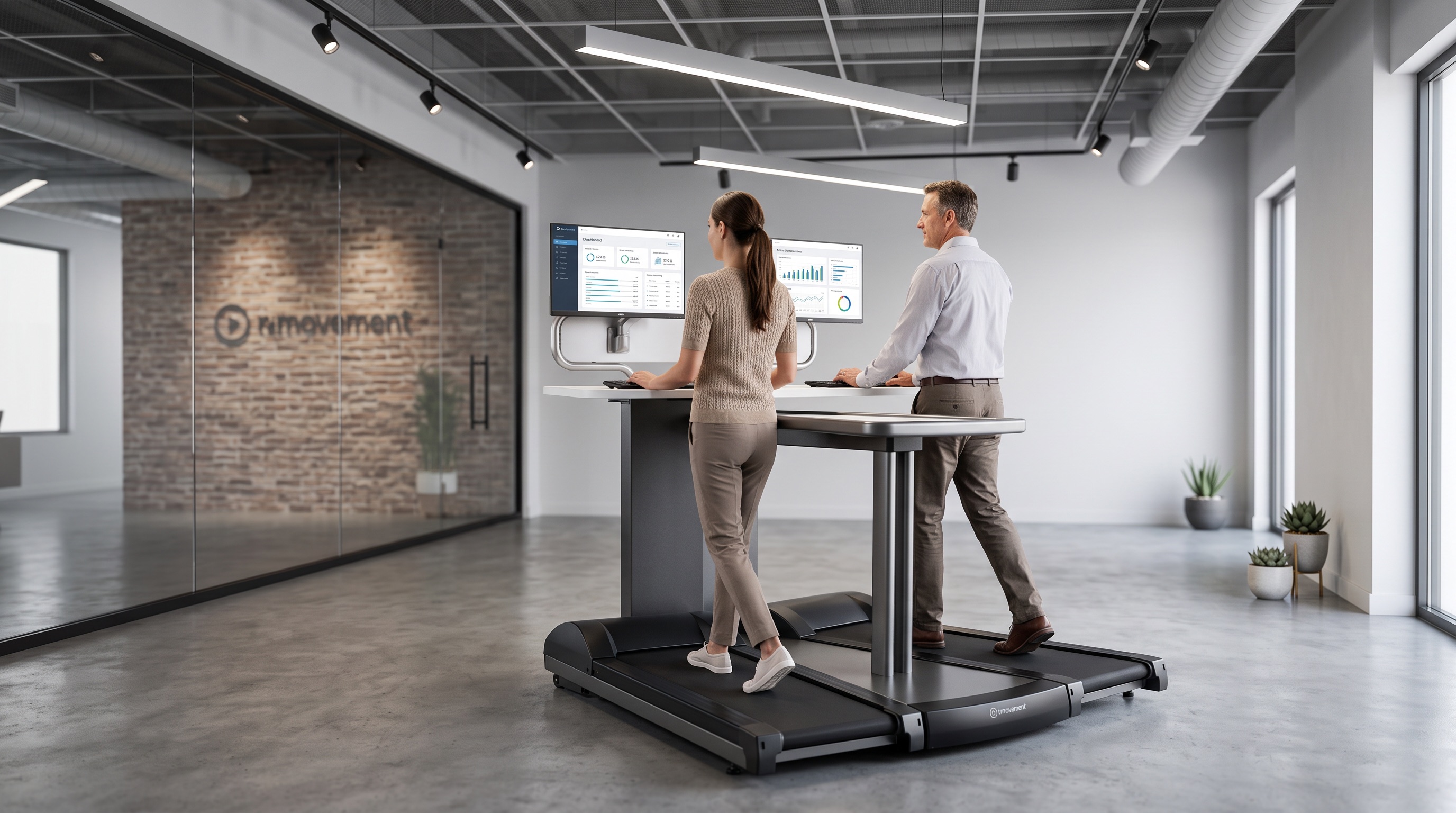 InMovement convergent treadmill workstation commercialized product